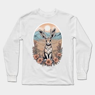 The Elusive Jackalope Long Sleeve T-Shirt